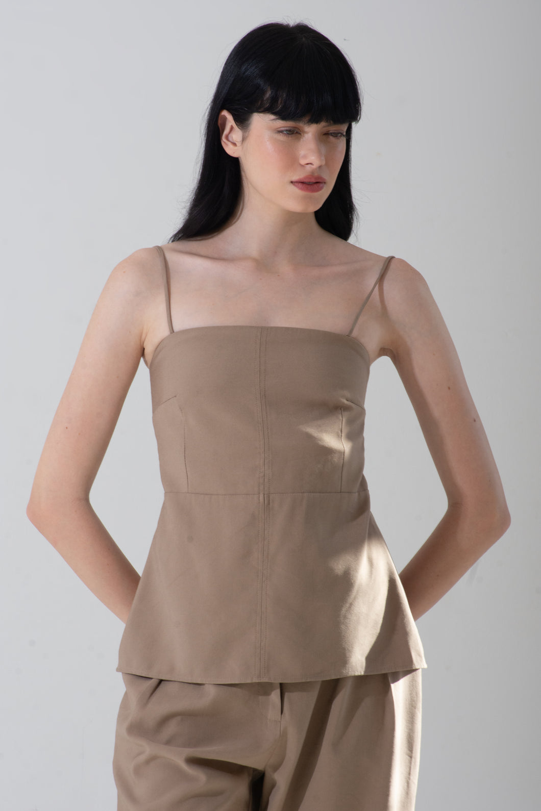 Blusa Betina Bege