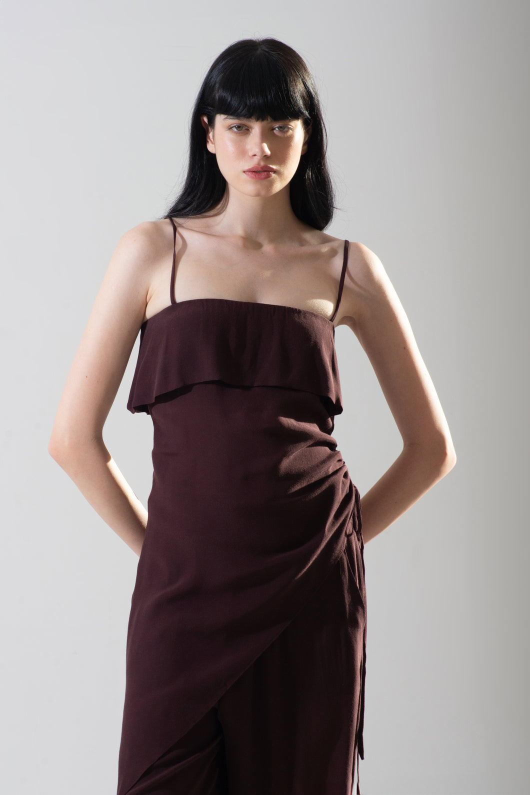 Blusa Longa Sienna Marrom