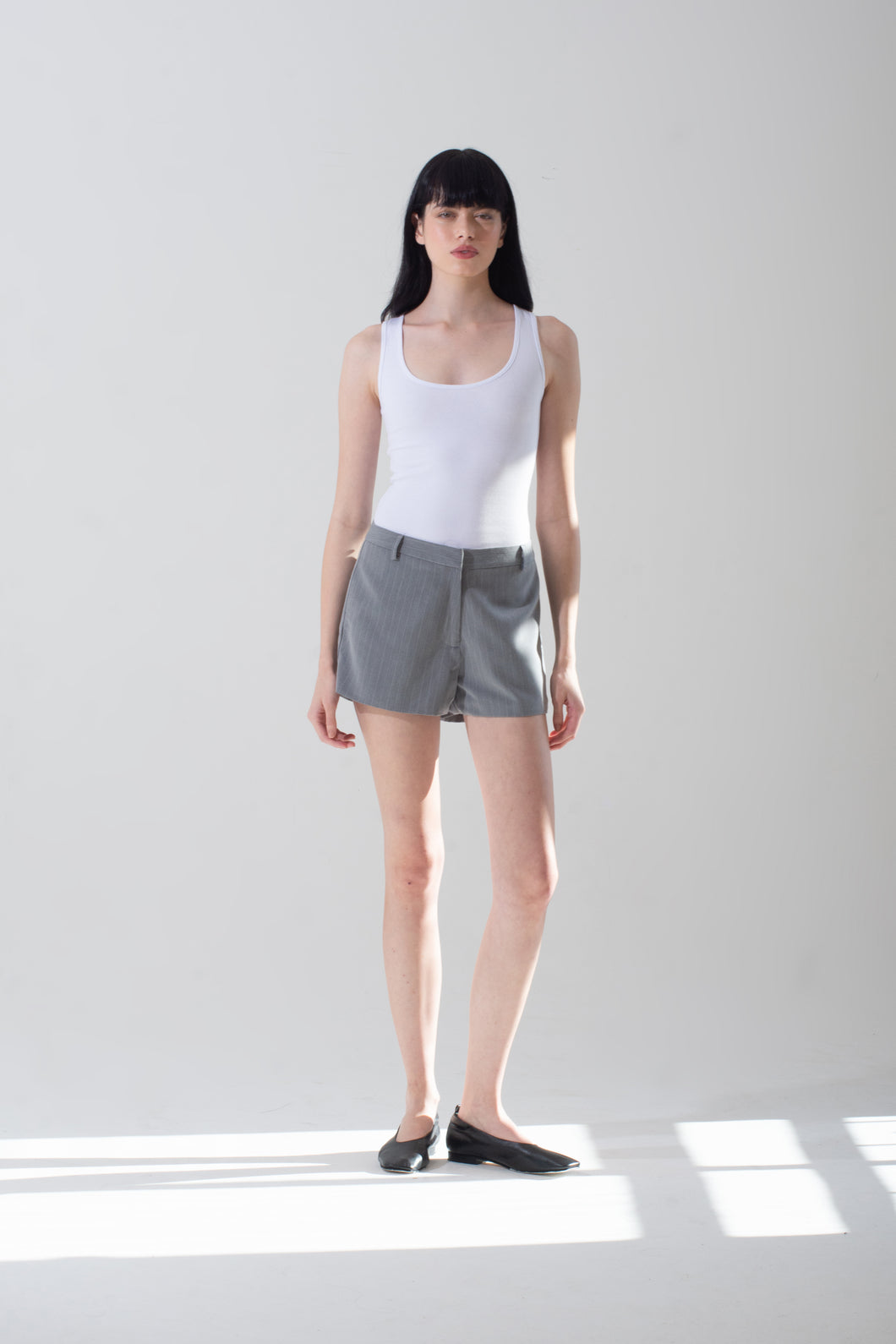 Shorts Celina Risca de Giz