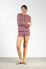 Carregar imagem no visualizador da galeria, Blusa Nola Crochê Bordô
